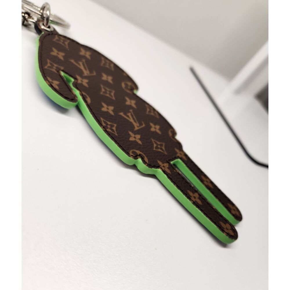 Louis Vuitton LV Rabbit Charm Keychain Virgil Abloh Blue MP2917 Bag Charm - Picture 5 of 9